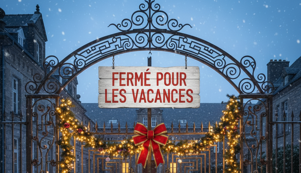 Fermeture exceptionnelle pour cause de père noël