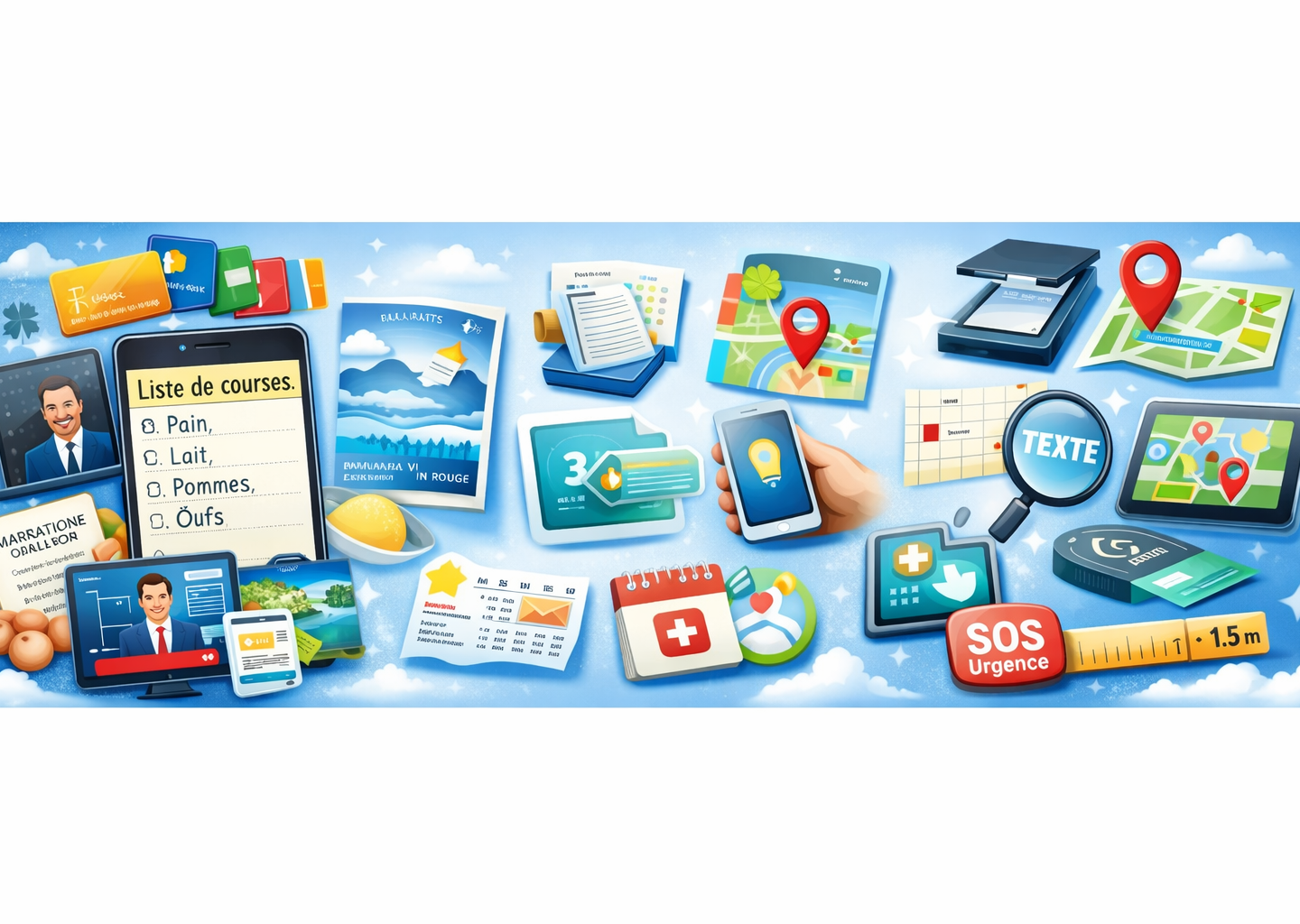 Menu de la semaine du 19 janvier 2026 et invitation à la galette numérique